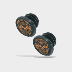Skull handlebar cap